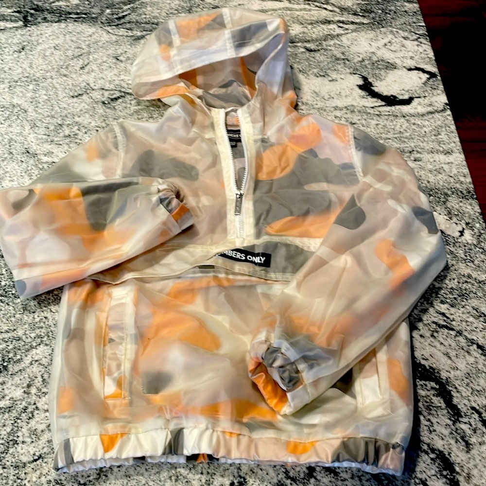 Members only youth rain jacket 10/12